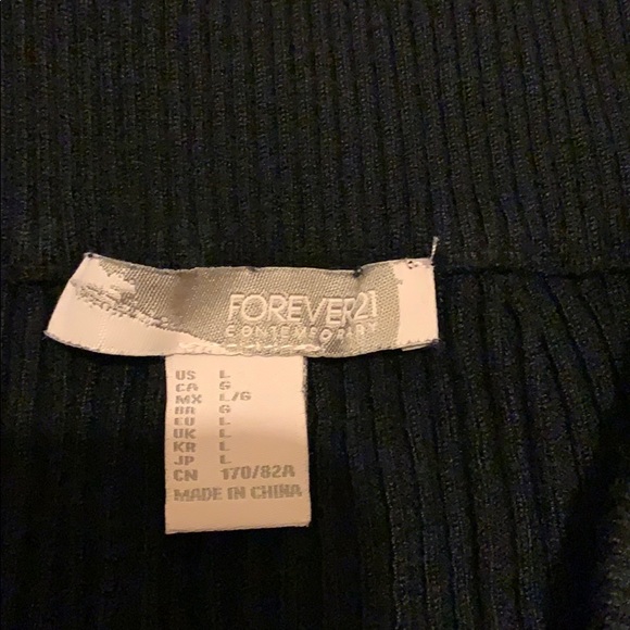 Forever 21 Ribbed Pencil Skirt - Picture 3 of 3